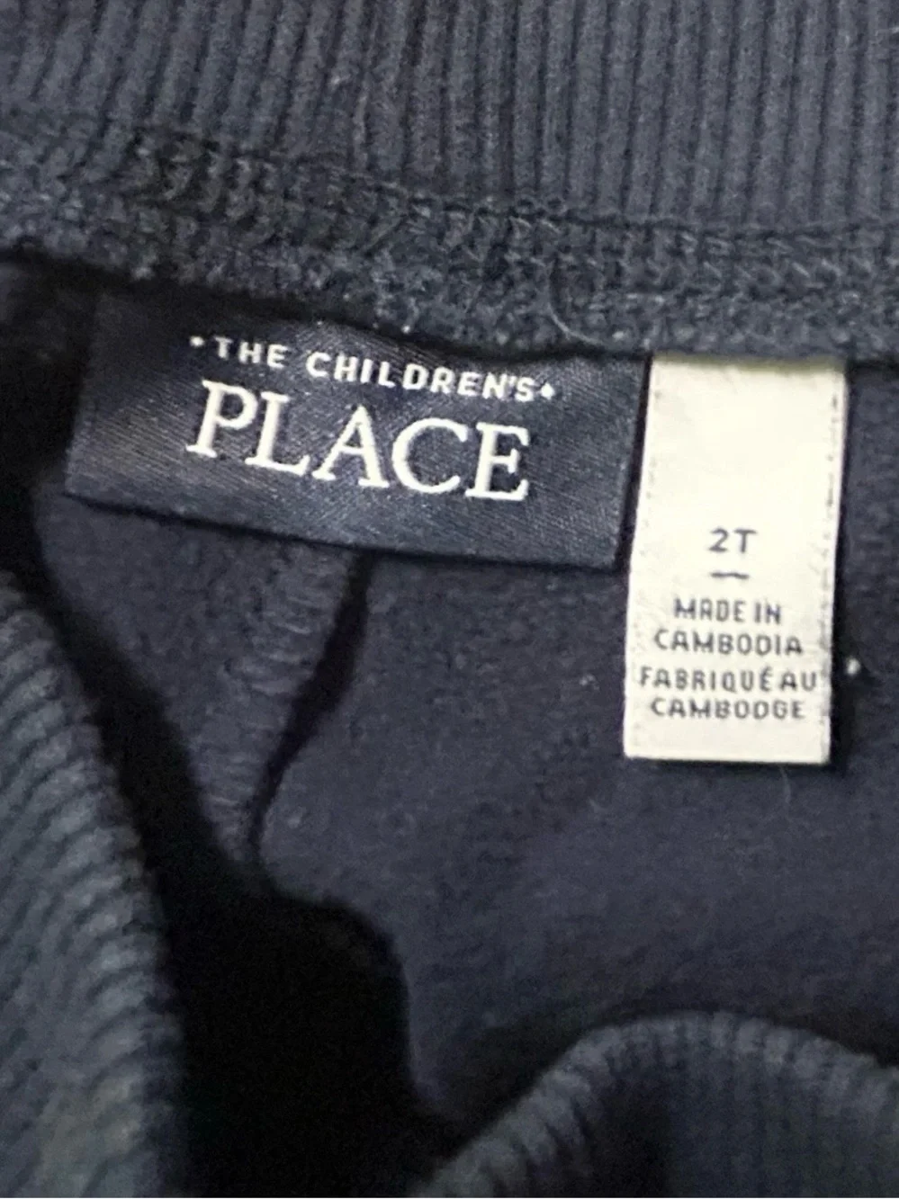 Toddler Boy Pants Joggers Khakis Sweatpants Navy Blue Black Size 2T